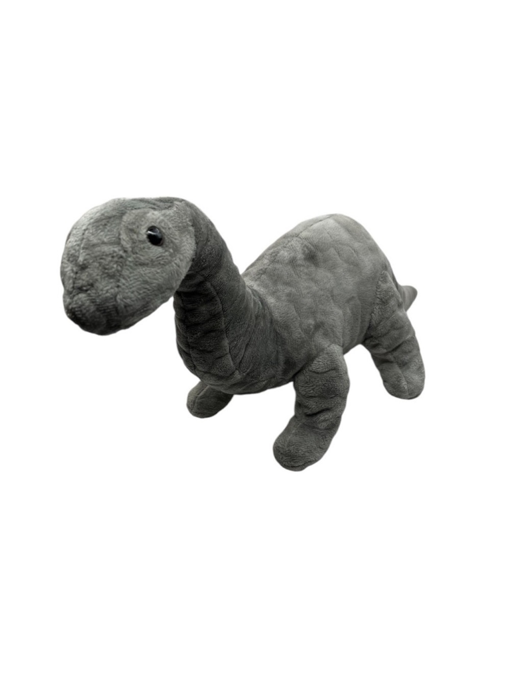 Gray Plush Dinosaur Reptile Toy - Soft Stuffed Animal - Picture 3 of 4